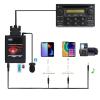 Bluetooth Car Adapter, 3 in 1 Car Stereo AUX USB Adapter with Wireless Hands-Free Receiver Compatible with Honda Accord CRV Odyssey Pilot S2000 Acure CL MDX view 2