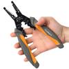 MulWark 3 in 1 Automatic Self Adjusting Wire Stripper/Cutter/Crimper, 8 Inch Multi Pliers For Electrical Wire Stripping, Cable Cutting, Crimping Tool from 8 AWG to 30 AWG view 1