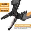 MulWark 3 in 1 Automatic Self Adjusting Wire Stripper/Cutter/Crimper, 8 Inch Multi Pliers For Electrical Wire Stripping, Cable Cutting, Crimping Tool from 8 AWG to 30 AWG view 3