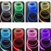Raysell 3mm 16ft/5Meters PMMA Side Glow Optic Fiber Cable with 1.5W 12V LED Light Source Illuminator White view 4