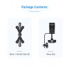 Neewer 6-11 inches Adjustable Music Mic Microphone Stand Tablet Mount with 360 Degree Swivel Holder for Apple iPad Pro Air Mini Google Nexus Samsung Galaxy view 4