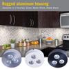 Armacost Lighting TriVue Under Cabinet LED Puck Light Recessed Downlight, 2700K, Matte White, 213312 view 3