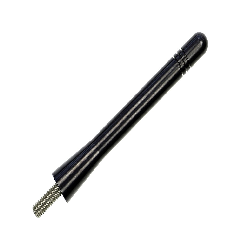 Votex - Made in USA - 4 Inch Black Aluminum Antenna for Mazda Miata (1990-2000)