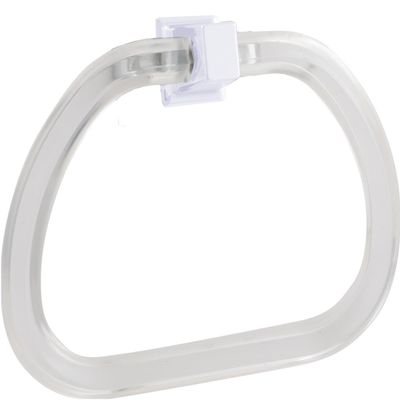 LDR Industries 162 9620 Exquisite Premier Series Towel Ring, White