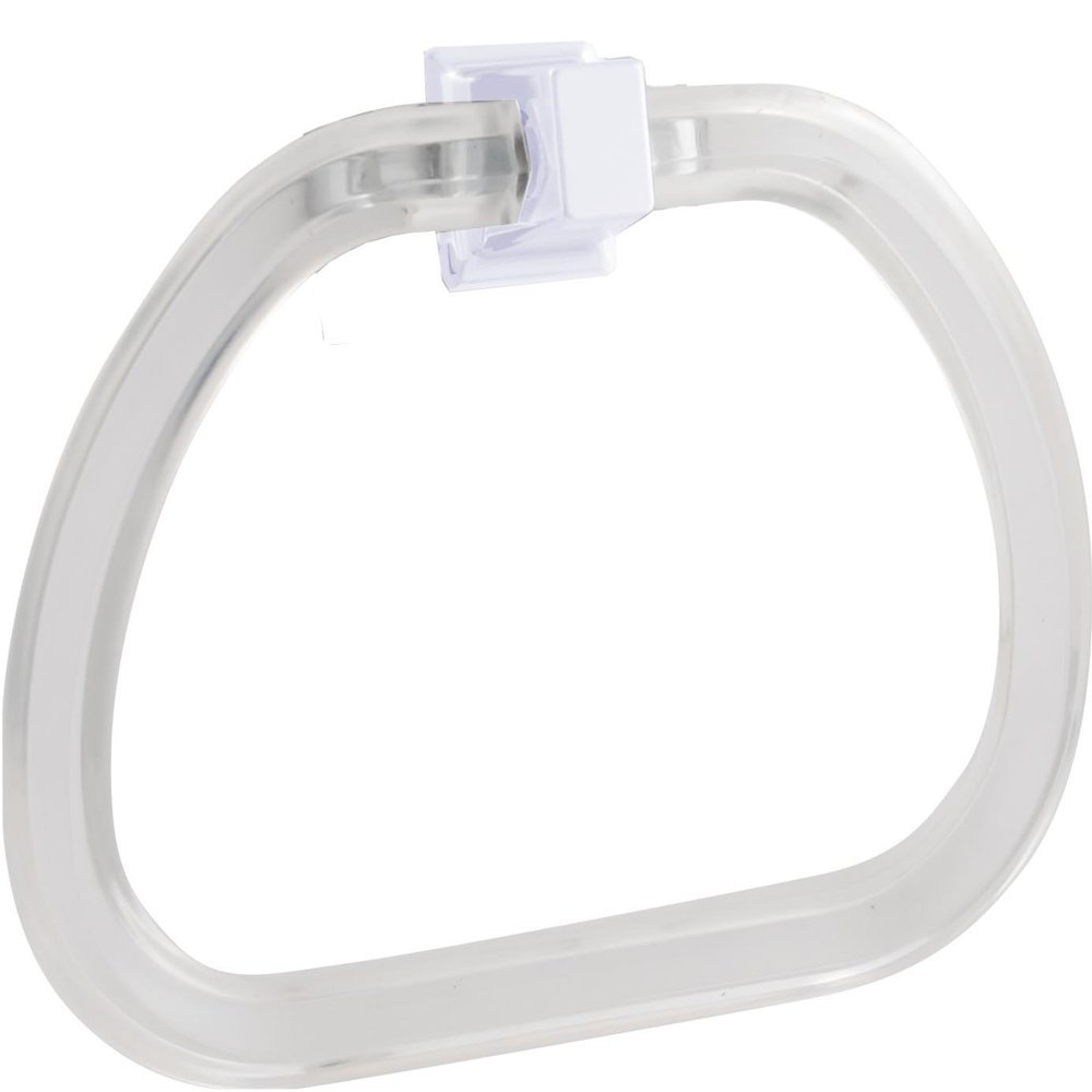 LDR Industries 162 9620 Exquisite Premier Series Towel Ring, White