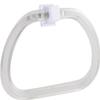 LDR Industries 162 9620 Exquisite Premier Series Towel Ring, White view 1