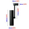 LUMINTURS 12W LED Track Picture Spot Project Downlight Adjustable Lamp Fixture Light Black Finish Warm White view 2
