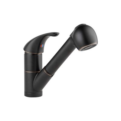 Peerless P18550LF-OB Choice Kitchen Pull-Out Faucet, Oil Bronze