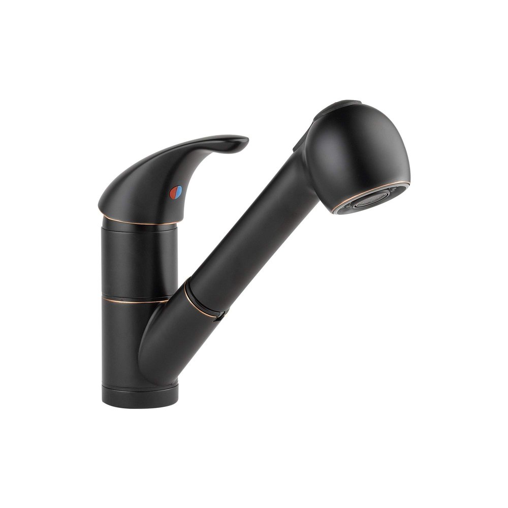 Peerless P18550LF-OB Choice Kitchen Pull-Out Faucet, Oil Bronze
