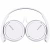 Sony ZX Series Wired On-Ear Headphones with Mic, White MDR-ZX110AP view 2