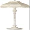 Regency Hill 60" Tall Scallop Shade Antique White Traditional Floor Lamp view 2