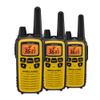 Midland LXT630X3VP3 FRS Walkie Talkies - Long Range 36-Channel Two-Way Radios, NOAA Weather Alerts (3-Pack, Yellow - Black) view 2