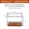 16pcs Transparent Clear Silicone Table Furniture Leg Feet Tips Covers Caps view 2