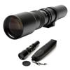 High-Power 500mm/1000mm f/8 Manual Telephoto Lens + Deluxe SLR Backpack for Nikon D300, D500, D600, D610, D700, D750, D800, D810, D850, D3200, D3400, D5300, D5500, D5600, D7000, D7100, D7200, D7500 view 2