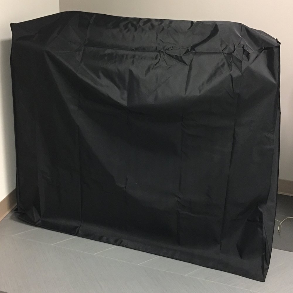 Comp Bind Technology Printer Dust Cover for HP DesignJet T2300 eMultifunction Printer, Black Nylon Anti-Static Dust Cover 70''W x 40''D x 45'H