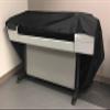 Comp Bind Technology Printer Dust Cover for HP DesignJet T2300 eMultifunction Printer, Black Nylon Anti-Static Dust Cover 70''W x 40''D x 45'H view 2
