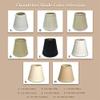 Royal Designs, Inc. CS-987-5LNEG-6 Hardback Empire Chandelier Shade with Trim, 3 x 5 x 4.5, Linen Eggshell, 6-Pack view 4