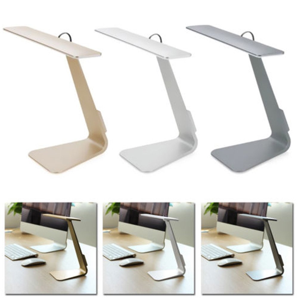 LED Desk Lamp - BANGWEIER USB Rechargeable Touch Sensor Adjustable LED Light Desk Table Reading Book Lamp