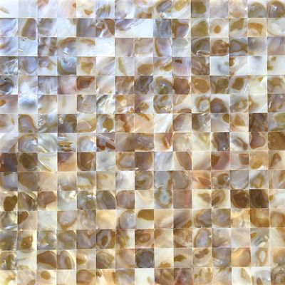 squarefeetdepot Mother of Pearl Shell Mosaic Tile 1x1 Wall Backsplash Walls Spas Pools