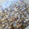 squarefeetdepot Mother of Pearl Shell Mosaic Tile 1x1 Wall Backsplash Walls Spas Pools view 2