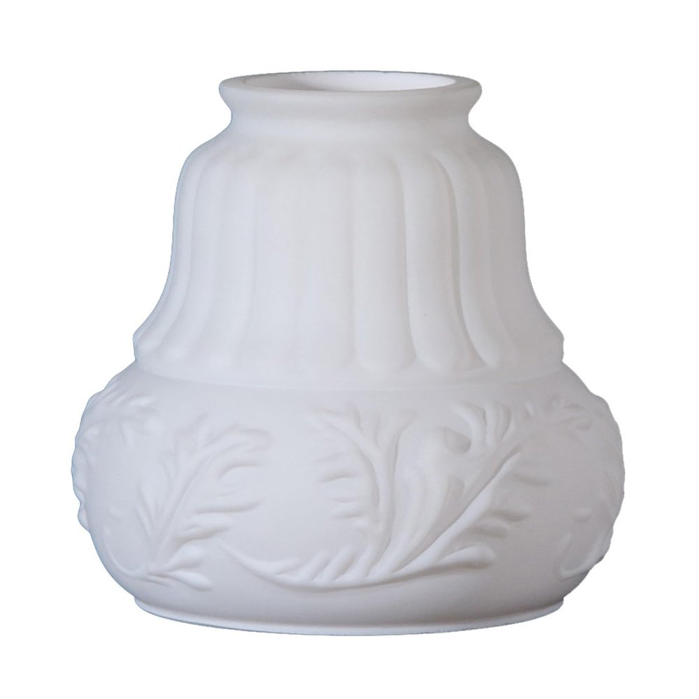 B&P Lamp Early Style Embossed Leaves Fixture Shade