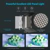 Neewer Professional Metal Bi-Color LED Video Light for Studio, YouTube, Product Photography, Video Shooting, Durable Metal Frame, Dimmable 660 Beads, with U Bracket and Barndoor, 3200-5600K, CRI 96+ view 2