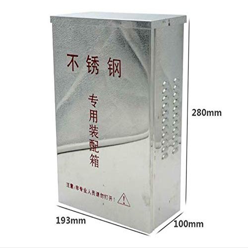 Metal Waterproof Junction Project Box 28 * 19.3 * 10cm Network Equipment Switch Box with Lock Indoor Outdoor
