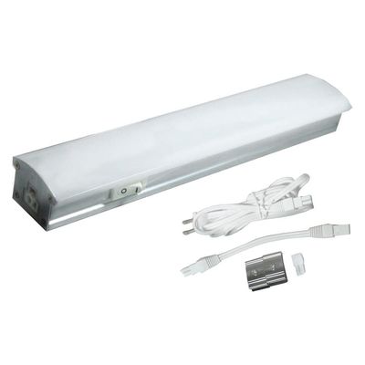 Radionic Hi Tech Orly, ZX506-CW-9, 8 inch LED Linkable, On/Off, 4500K (Cool White), 90+ CRI, Energy Saving, No Flicker, UL Approved Under Cabinet Light Fixture, Ideal for Kitchen, Utility & Workareas