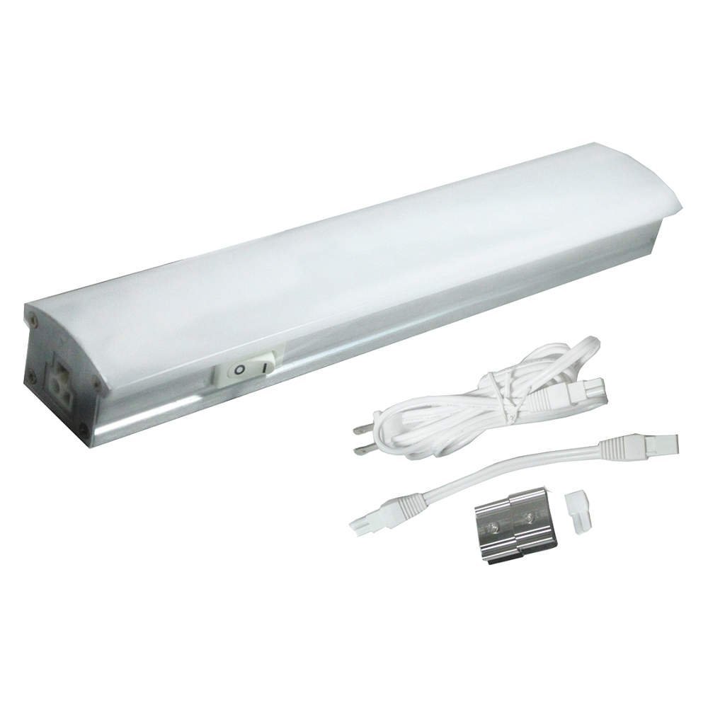 Radionic Hi Tech Orly, ZX506-CW-9, 8 inch LED Linkable, On/Off, 4500K (Cool White), 90+ CRI, Energy Saving, No Flicker, UL Approved Under Cabinet Light Fixture, Ideal for Kitchen, Utility & Workareas