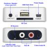 Music Digitizer CD Recorder for Music Audio Capture Device Cassette MP3 Recorder Converter with 3.5mm & RCA Line Input view 3