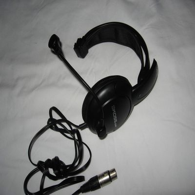 Pro Intercom SMH710 | Single Muff 400 Ohm Earspeaker 200 Ohm Mic Headset