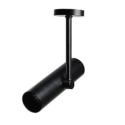 Luminturs 12W COB LED Wall Sconces/Ceiling Picture Spot Project Focus Lamp Fixture Light Black Finish Warm White