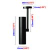Luminturs 12W COB LED Wall Sconces/Ceiling Picture Spot Project Focus Lamp Fixture Light Black Finish Warm White view 2