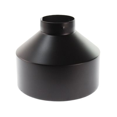 Lightolier 6338 Lytespan Accent & Display Cowl For 75W ER30, 150W R40/PAR38/A21, Black