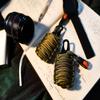 Holtzmans Survival Kit Gorilla Egg : 550 Paracord Grenade Emergency Kit - Your Survival Pack Has an Upgraded Military Grade Carabiner Snap Hook is Stuffed with 18 Tools view 2
