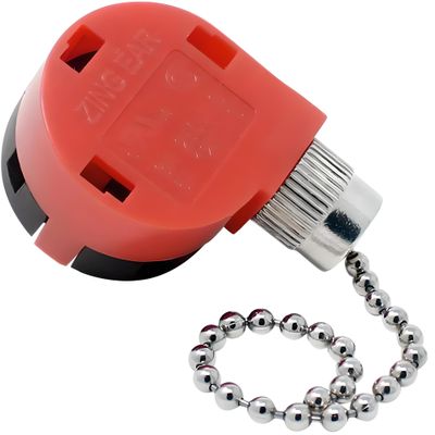 ZE-268S1 ZH 3 Speed 4 Wire Pull Chain Ceiling Fan Replacement Switch Repair Kit 3 Way 4 Position Rotary Motor Controller 3A 250VAC 6A 125VAC for Ceiling Fans, Floor Fans, Appliances - Nickel Finish
