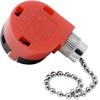 ZE-268S1 ZH 3 Speed 4 Wire Pull Chain Ceiling Fan Replacement Switch Repair Kit 3 Way 4 Position Rotary Motor Controller 3A 250VAC 6A 125VAC for Ceiling Fans, Floor Fans, Appliances - Nickel Finish view 1