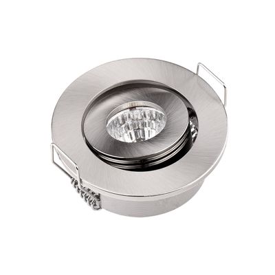JOYINLED Pack of 10 3W COB LED Downlights Kit Under Cabinet Recessed Ceiling Light Fixture with Adjustable Eyeball + Driver 3000K