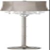 360 Lighting Crystals 62 1/2" Tall Taupe Gray Brushed Nickel Floor Lamp view 1