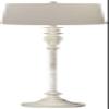 360 Lighting Vintage Chic 60" Tall Burlap Shade Antique White Floor Lamp view 1