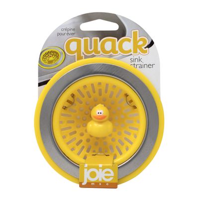 Joie Quack Kitchen Sink Strainer Basket Garbage Disposal Drain Cover, Duck