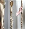 Chain and Cord Cover CoverEase Fabric Chandelier Chain Cover 6 ft Long Black view 2