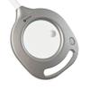 OttLite 43828C 2-in-1 LED Mag Floor and Table Lamps, 4.69" x 15.38" x 17.38", Silver view 4