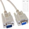 CablesOnline 100ft DB9 Serial Male to Female 9-Wire Straight Thru Extension Cable (S-3100) view 4