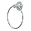 Gatco 4412 Cafe Towel Ring | Modern Hand Towel Holder for Bathroom | Stylish Decorative Hardware, Heavy Duty Metal, EZ Ancor Mounting | Chrome view 1