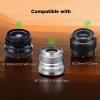 Haoge LH-X35 Bayonet Square Metal Lens Hood for Fujifilm Fuji Fujinon XF35mmF2 XF 35mm f/2 R WR and XF23mmF2 XF 23mm f2 R WR Lens on X-Pro3 X-Pro2 X-T4 X-T3 X-T30 X-T20 Replace LH-XF35-2 view 4