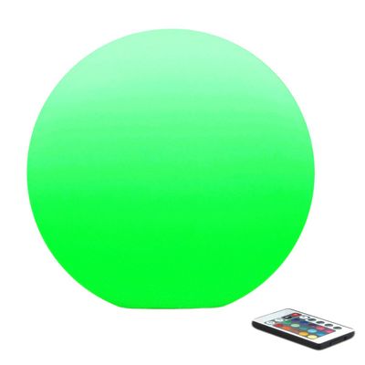 WONFAST LED Globe Ball Light, Waterproof Rechargeable LED Bedside Table Lamp,Night Decorative Mood Light with 16 Color Change and 4 Flash Modes,Suits for Outdoor Indoor Decoration (15CM-Ball)