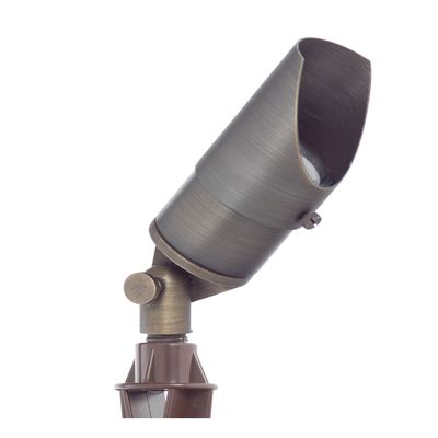 Westgate Lighting LED Directional Landscape Light - Antique Bronze Finish 12V LED LightConvex Glass Lens LED Directional Light - 7W LED Landscape Light (1 Bronze)