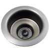 Mr. Scrappy 3.5" Sink Drain Assembly with Twist Lock Basket Strainer, Solid Brass, Brushed Nickel view 4