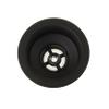 Mr. Scrappy 3.5" Sink Drain Assembly with Twist Lock Basket Strainer, Solid Brass, Black view 2